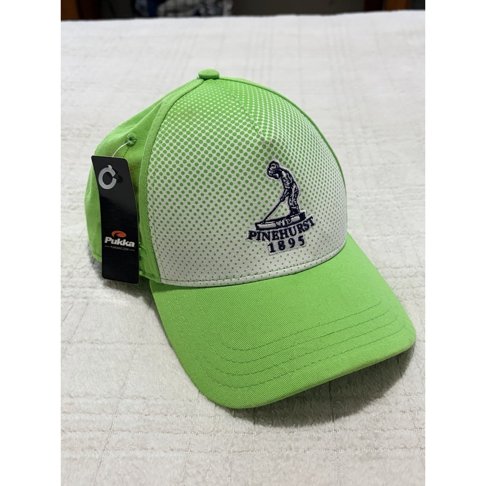 Pukka Pinehurst 1895 Golf‎ Hat Tritec Green Brand New